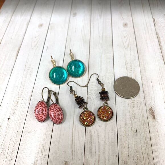 Dangle Earrings Bundle Lot - Picture 1 of 4